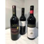 A MIXED SELECTION OF RED WINES TO INCLUDE ROSSO MERIDIANA LAGIOIOSA ESTAMOROSA BEING A PRODUCT OF