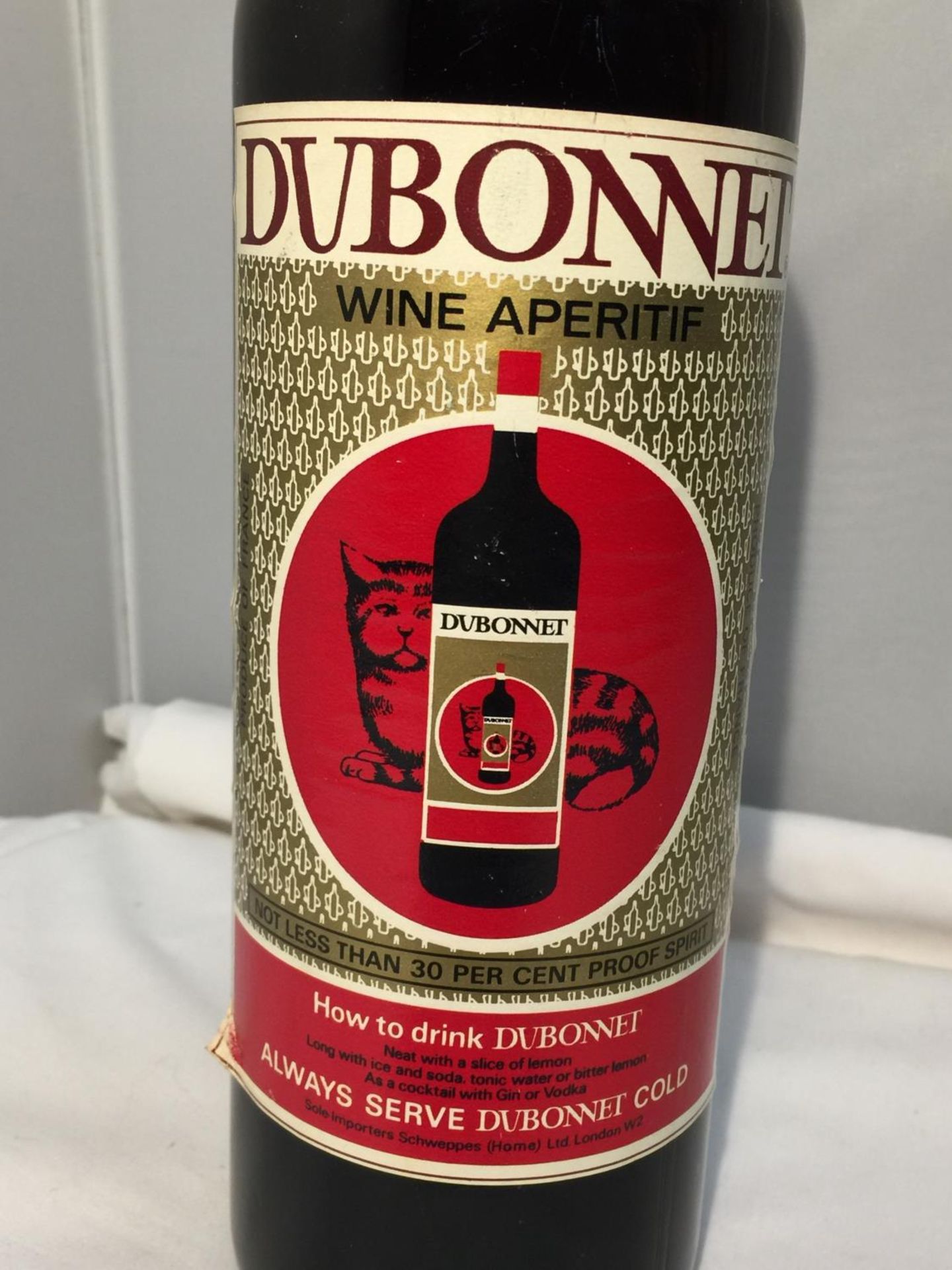 A 1970'S BOTTLING OF DUBONNET ROUGE - Image 2 of 2