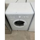 A WHITE INDESIT 6KG WASHING MACHINE