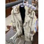 A LADIES FUR COAT