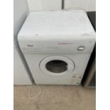 A WHITE HOTPOINT TUMBLE DRYER