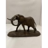 A ROBERT GLEN "GIANT OF THE AFRICAN PLAINS" ELEPHANT EAST AFRICAN WILDLIFE SOCIETY FIGURE (TUSK A/F)