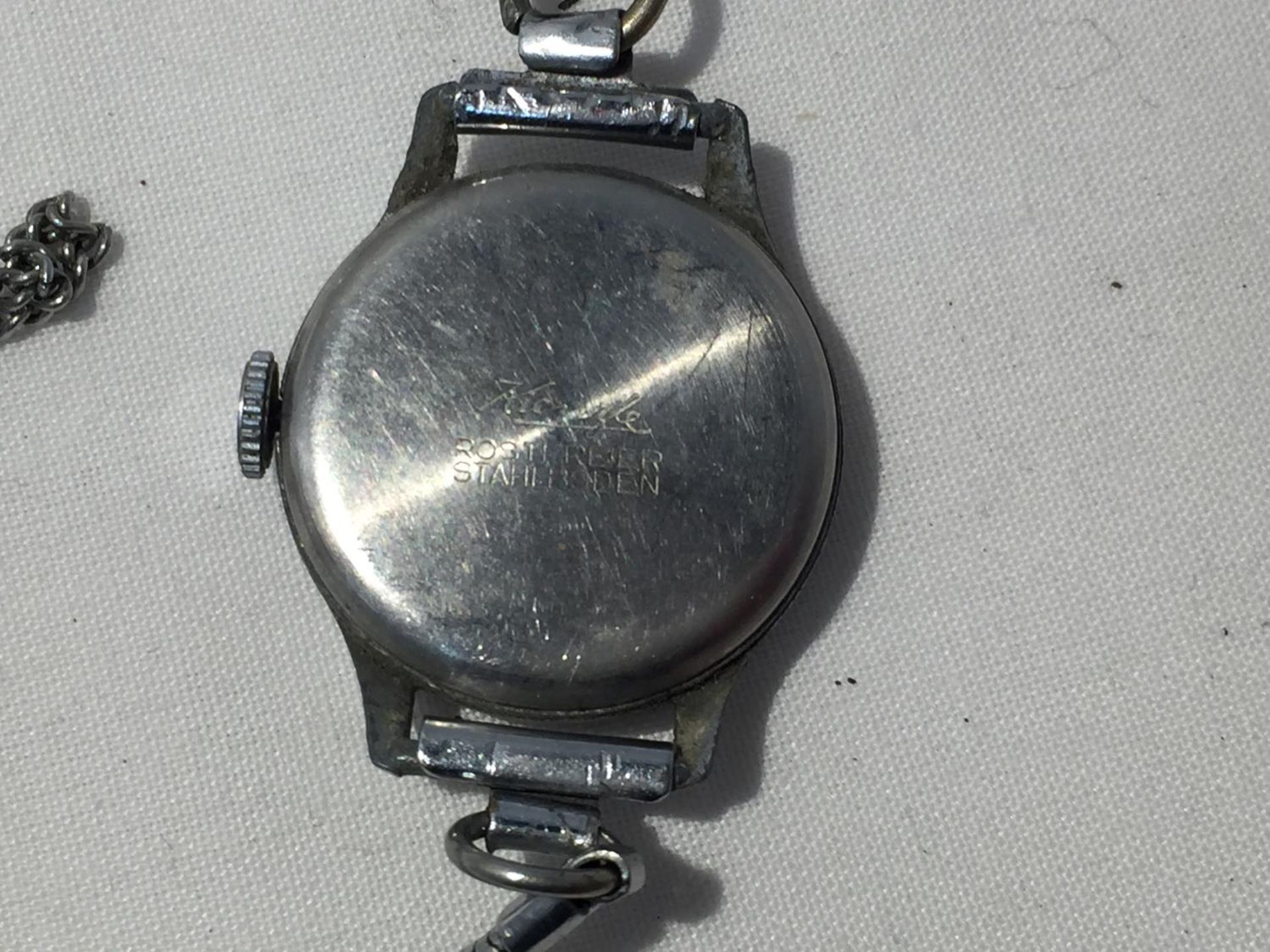 TWO WWI TRENCH WATCHES SEEN WORKING BUT NO WARRANTY - Image 7 of 8