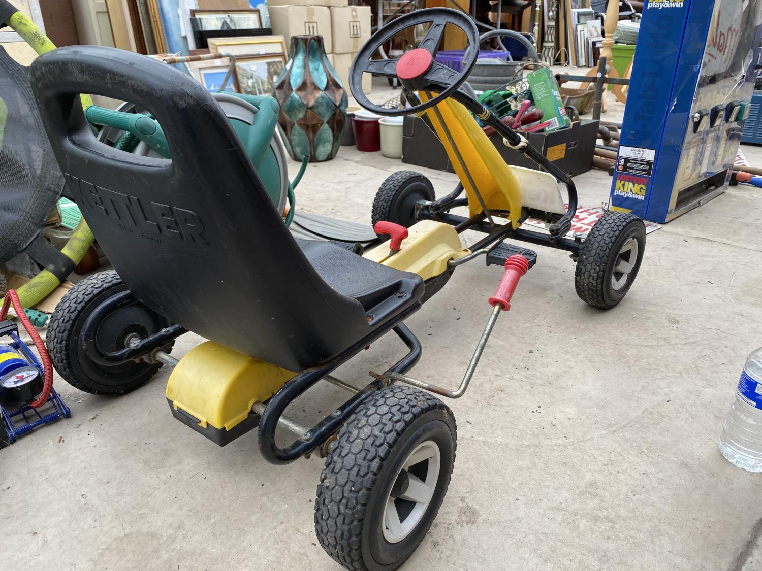 AN ORIGINAL KETTCAR CHILDS GO-KART - Image 3 of 10