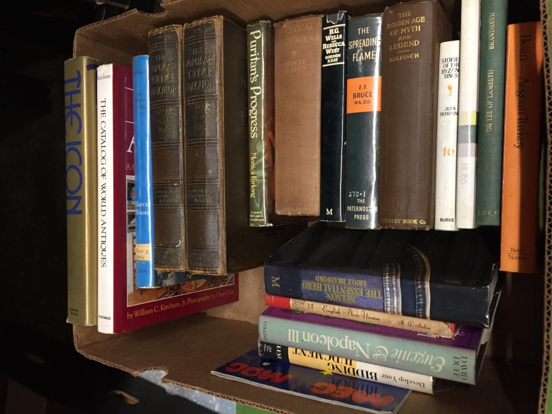 EIGHTEEN VARIOUS NON FICTION BOOKS