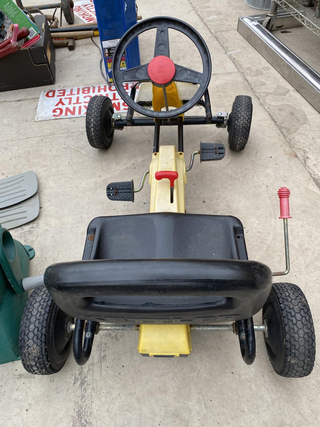 AN ORIGINAL KETTCAR CHILDS GO-KART - Image 7 of 10