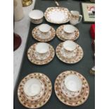 A QUANTITY OF MELBA CHINA CUPS, SAUCERS, PLATES, ETC