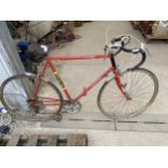 A VINTAGE EUROPA DROP HANDLE RACING BIKE