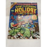 A MARVELS COMICS TREASURY EDITION 1976 GIANT SUPERHERO HOLIDAY GRAB-BAG