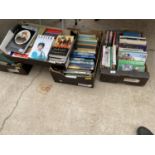 A LARGE ASSORTMENT OF VINTAGE BOOKS