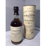 A 70CL THE BALVENIE SINGLE MALT SCOTCH WHISKY DOUBLEWOOD MATURED IN TWO DISTINCT CASKS AGED 12 YEARS