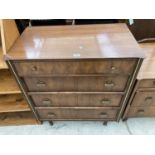 AN AUSTIN SUITE CHEST OF FOUR DRAWERS 31.5" WIDE