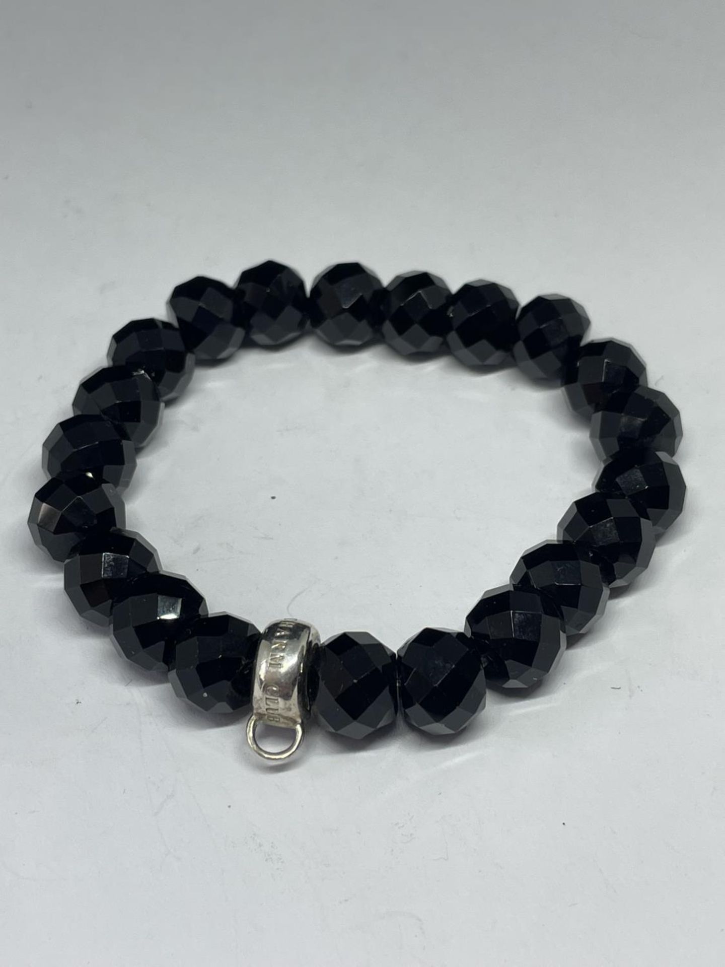 A BLACK THOMAS SABO BRACELET