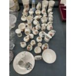 A LARGE QUANTITY OF W. H. GOSS CRESTED WARE MINIATURES