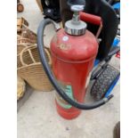 A VINTAGE MINIMAX FIRE EXTINGUISHER