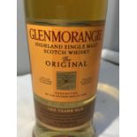 A BOXED GLENMORANGIE 'THE ORIGINAL' HIGHLAND SINGLE MALT SCOTCH WHISKY TEN YEARS OLD. 70CL 40%