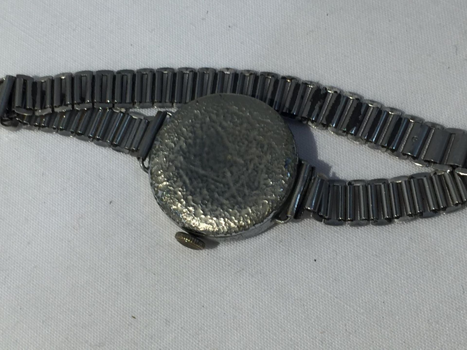 TWO WWI TRENCH WATCHES SEEN WORKING BUT NO WARRANTY - Image 8 of 8