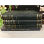 THREE VINTAGE VOLUMES OF 'THE NEW CARPENTER AND JOINER' PLUS A SIMPSON LAWRENCE 'MARINE EQUIPMENT'