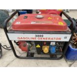 A 3000 GASOLINE GENERATOR