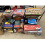 A LARGE COLLECTION OF RETRO BOARD GAMES