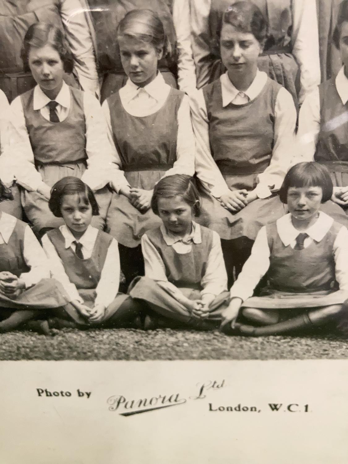 FIVE FRAMED PHOTOGRAPHS OF WESTWOOD HALL GIRLS' HIGH SCHOOL, LEEK FOR THE YEARS 1928, 1930, 1932, - Image 6 of 8