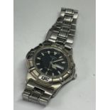 A ROTARY WRIST WATCH SEEN WORKING BUT NO WARRANTY