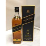 A 70CL BOTTLE OF JOHNNIE WALKER BLACK LABEL 12 YEAR AGED OLD SCOTCH WHISKY 40% VOL. PROCEEDS TO GO