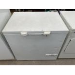 A WHITE SCANDINOVA CHEST FREEZER