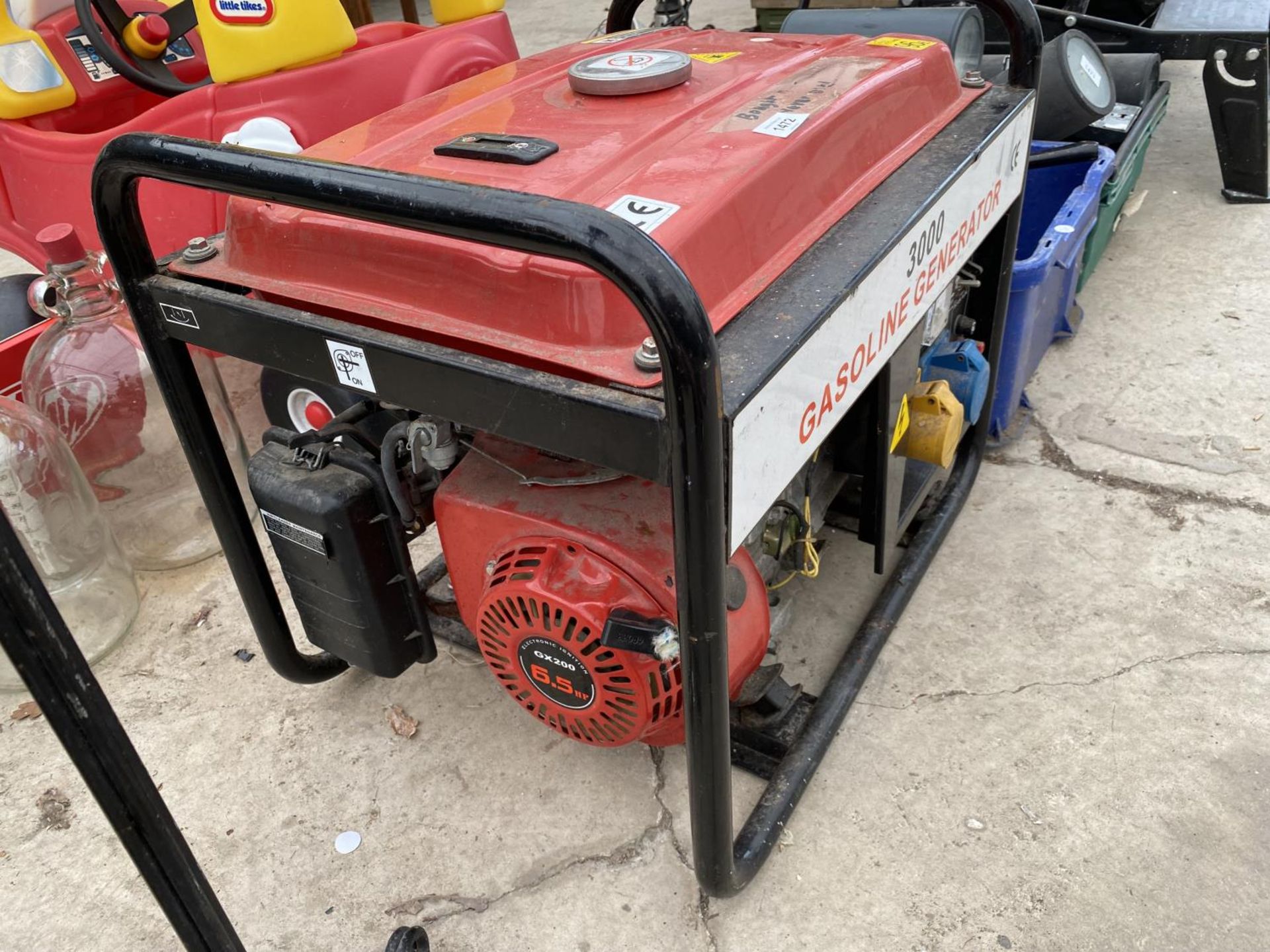 A 3000 GASOLINE GENERATOR - Image 2 of 6