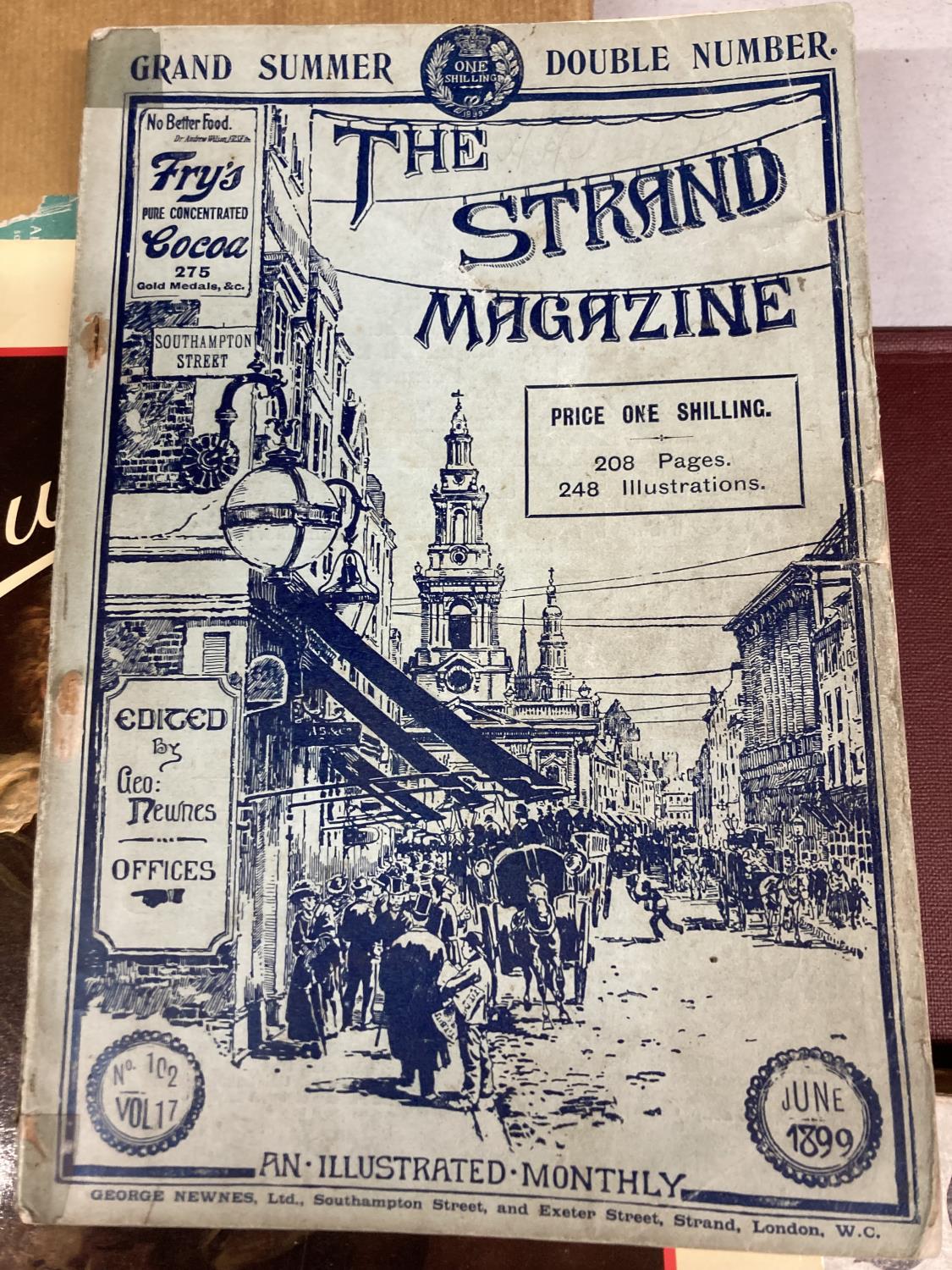 A QUANTITY OF VINTAGE BOOKS TO INCLUDE THE STRAND MAGAZINE, CALENDAR GIRLS, LOUIS WAIN 'PUSSIES - Image 3 of 5