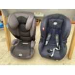 TWO BRITAX CHILDRENS CAR SEATS