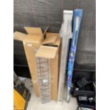 NEW AND BOXED TOOLSTATION RACKING AND CURTAIN POLES