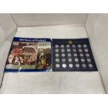 A FULL BOXED SET OF ESSO F. A. CUP CENTENARY 1872-1972 MEDALS