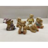 A GROUP OF LIMITED EDITION CHERISHED TEDDIES TO INCLUDE JERRY, VIOLET, NICOLE AND OTHERS