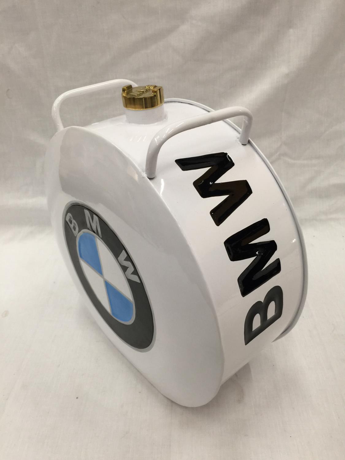 A WHITE BMW PETROL CAN - Image 3 of 4