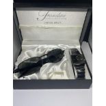 A BOXED FRONDINI WATCH AND SUNGLASSES SET