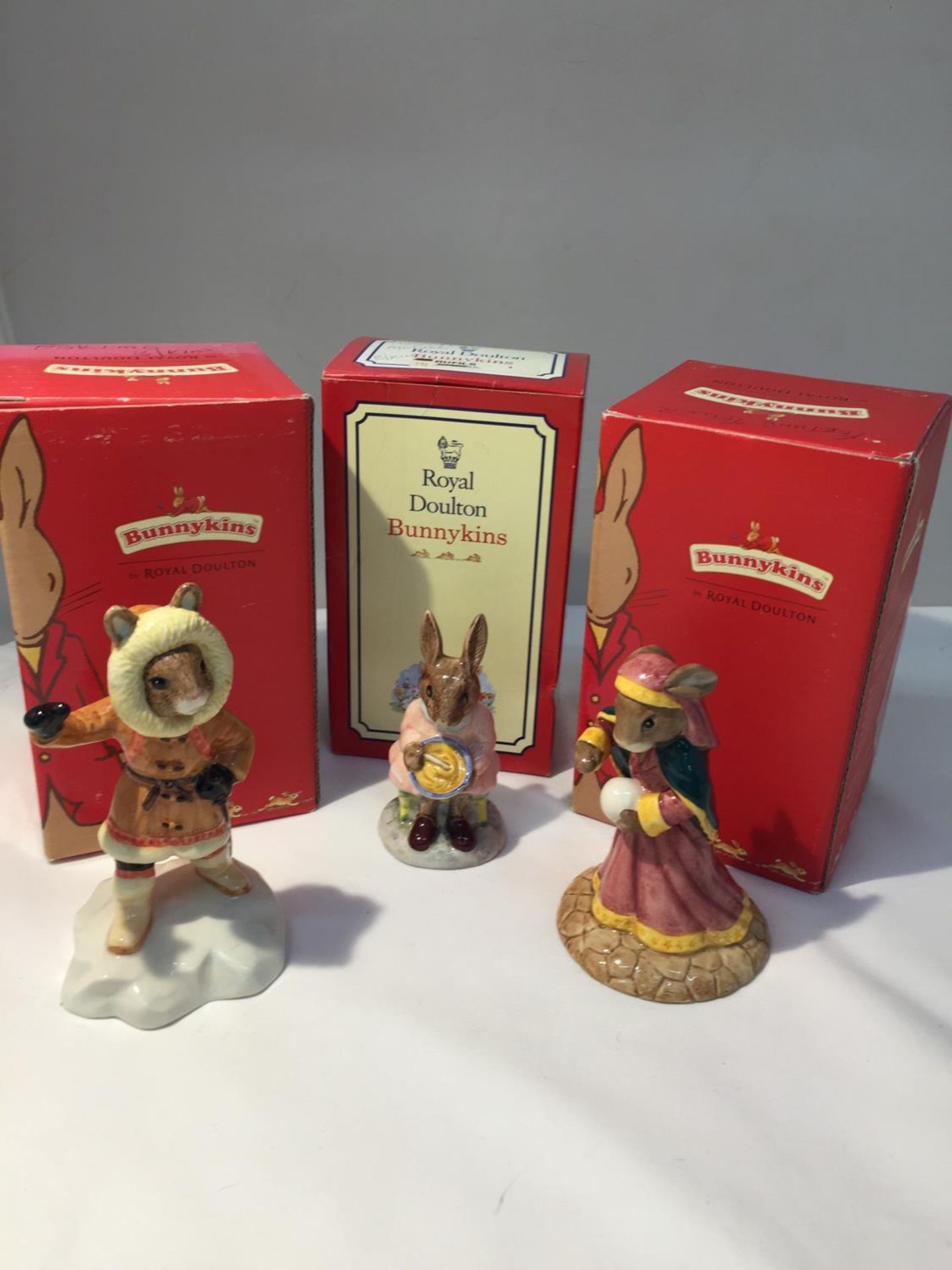 THREE ROYAL DOULTON BUNNYKINS - 'BUNTIE BUNNYKINS' DB2, 'ESKIMO BUNNYKINS' DB275 AND 'FORTUNE TELLER - Image 24 of 24