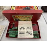 TWO VINTAGE BOXED MECCANO SETS WITH INSTRUCTIONS