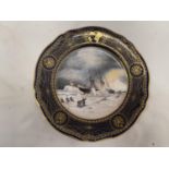 A SPODE LIMITED EDITION PLATE 109/2000 'GREAT EXPLORERS DIAMETER 23.5CM