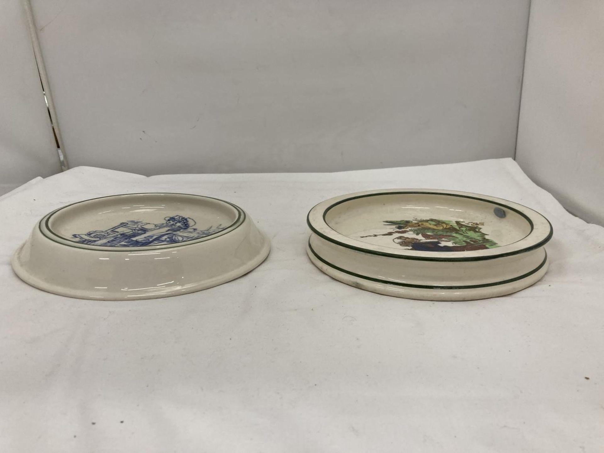 TWO 1891-1900 ROYAL DOULTON CHILD'S DISHES, ONE THE KATE GREENAWAY SERIES THE OTHER FLOWER FAIRIES - Image 5 of 8