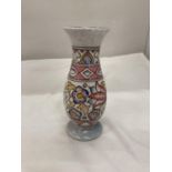 A CHARLOTTE RHEAD BUD VASE HEIGHT 15.5CM