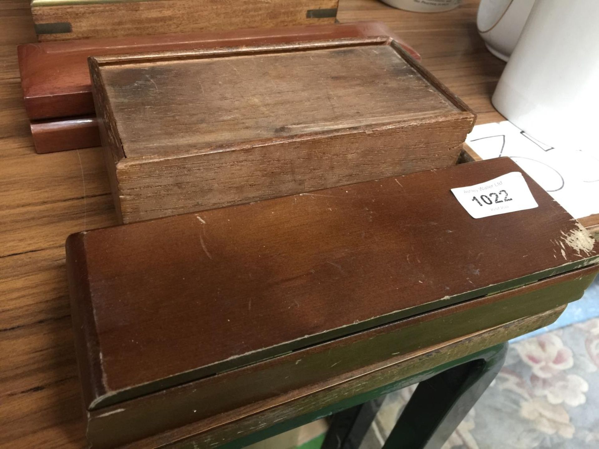 SIX VARIOUS WOODEN BOXES - Image 6 of 12