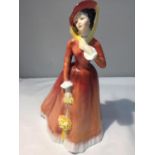 A ROYAL DOULTON FIGURE 'JULIA' HN 2705 HEIGHT 20CM