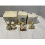 THREE BOXED LIMITED EDITION CHERISHED TEDDIES