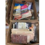 A LARGE QUANTITY OF VINTAGE ORDANANCE SURVEY MAPS PLUS STREET GUIDES, ETC