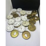 A LARGE QUANTITY OF POCKET WATCH SPARES