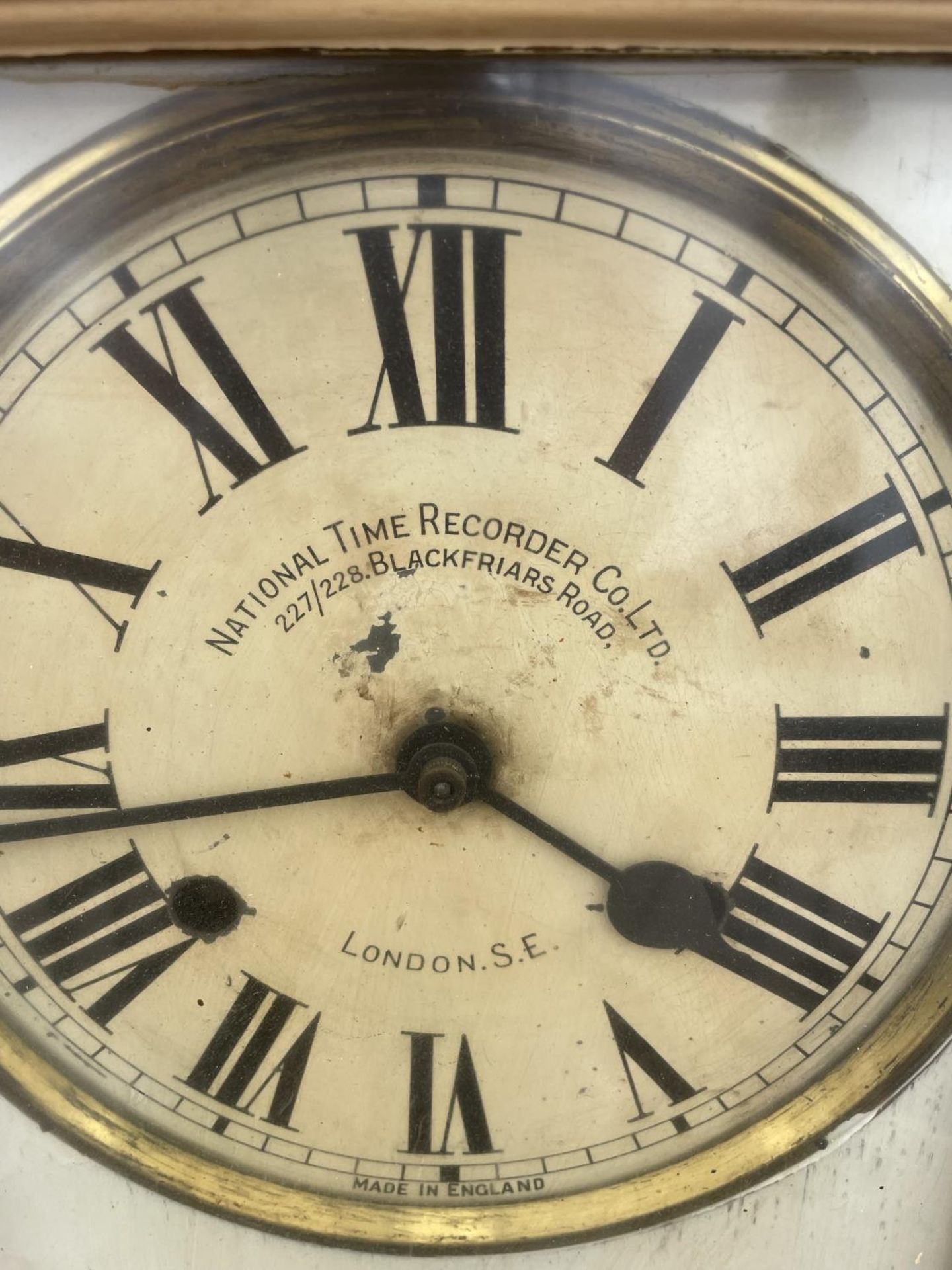 A NATIONAL TIME RECORDER CO LTD 227/228 BLACKFRIARS ROAD LONDON SE CLOCKING IN/OUT CLOCK - Image 3 of 10