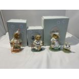 THREE BOXED LIMITED EDITION CHERISHED TEDDIES