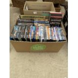 A LARGE QUANTITY OF DVD'S