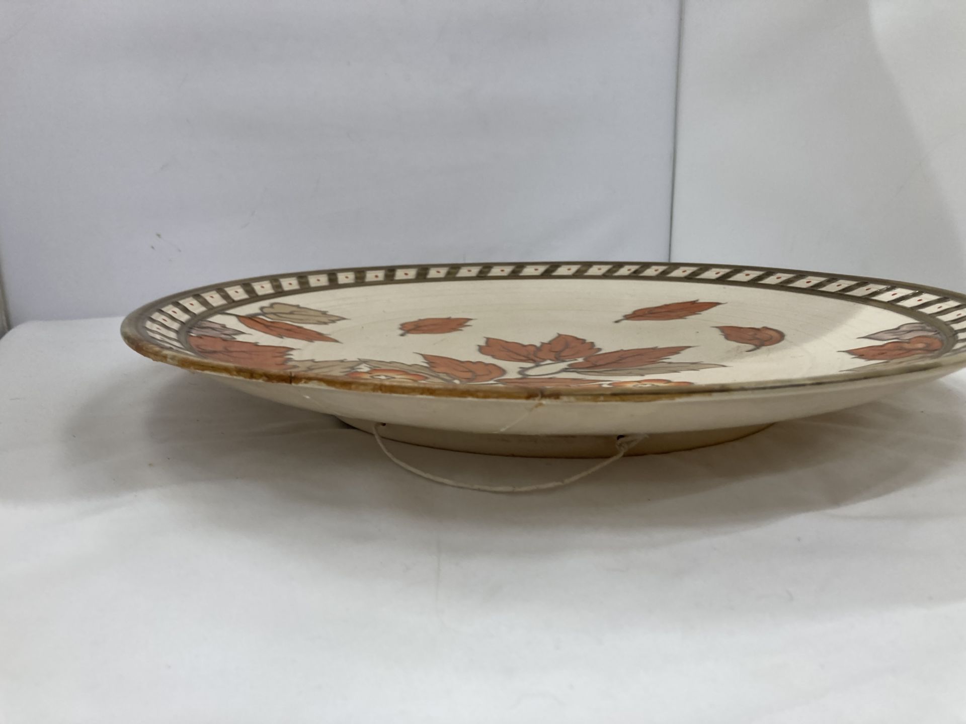 A LARGE CHARLOTTE RHEAD DECORATED CHARGER DIAMETER 43.5CM - Image 9 of 18